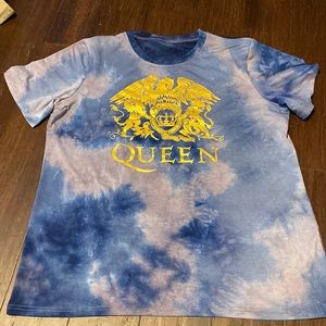 Tie Dye Queen XL Mens Shirt